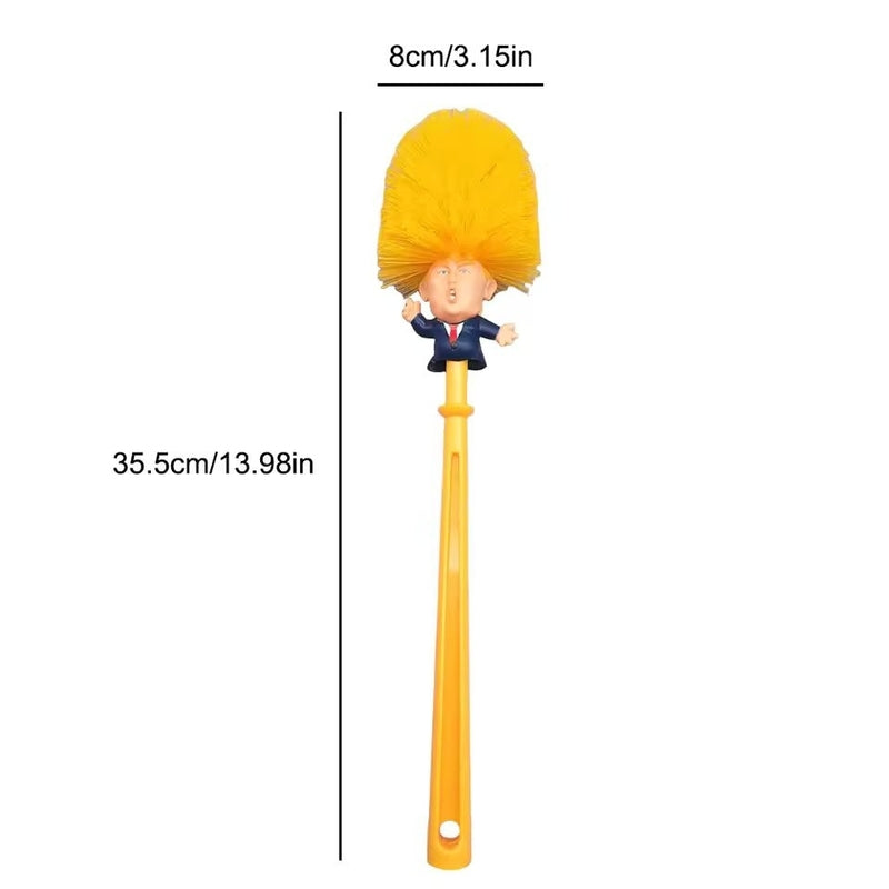 Donald Trump Toilet Brush with Holder