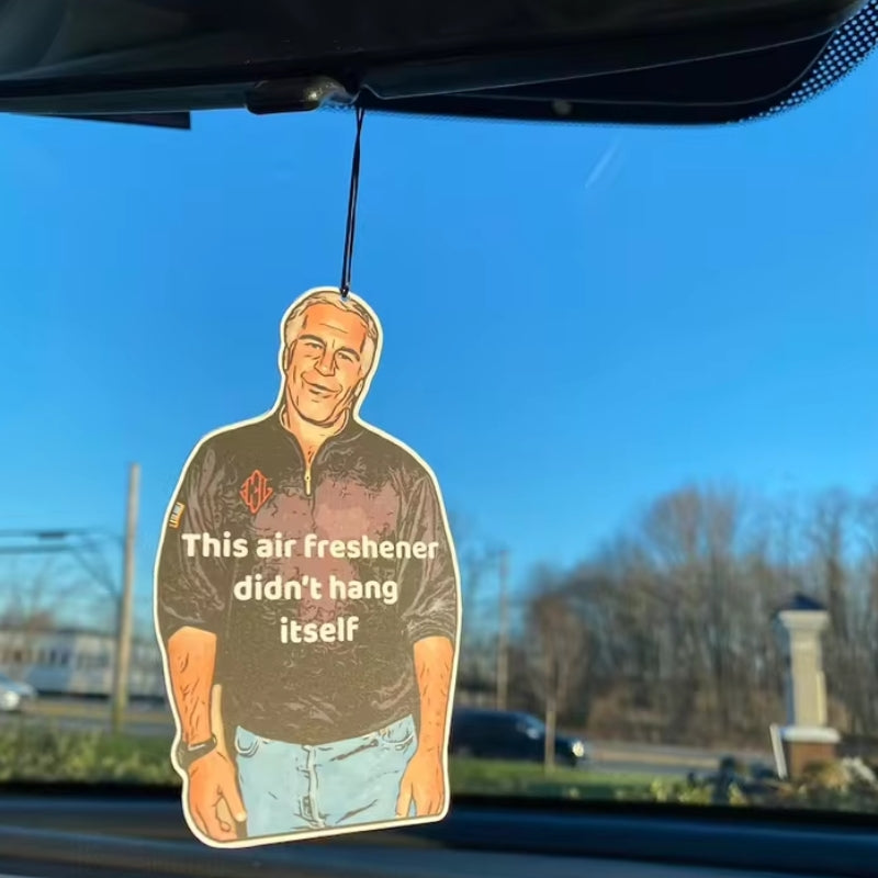 Jeffrey Epstein Car Air Freshener