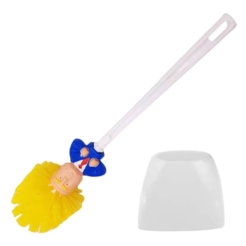 Donald Trump Toilet Brush with Holder