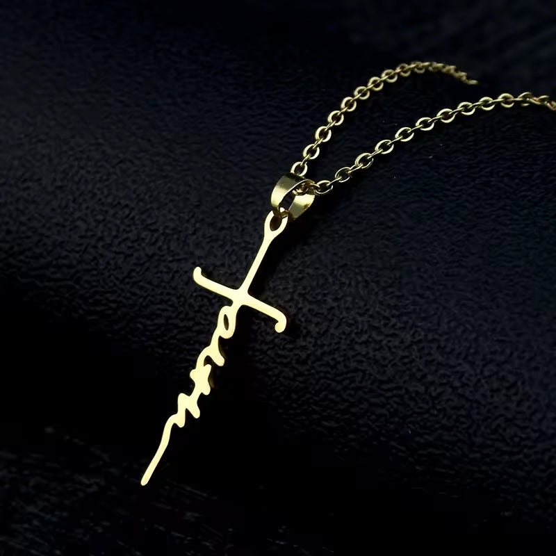 Cross Necklace for Men and Women