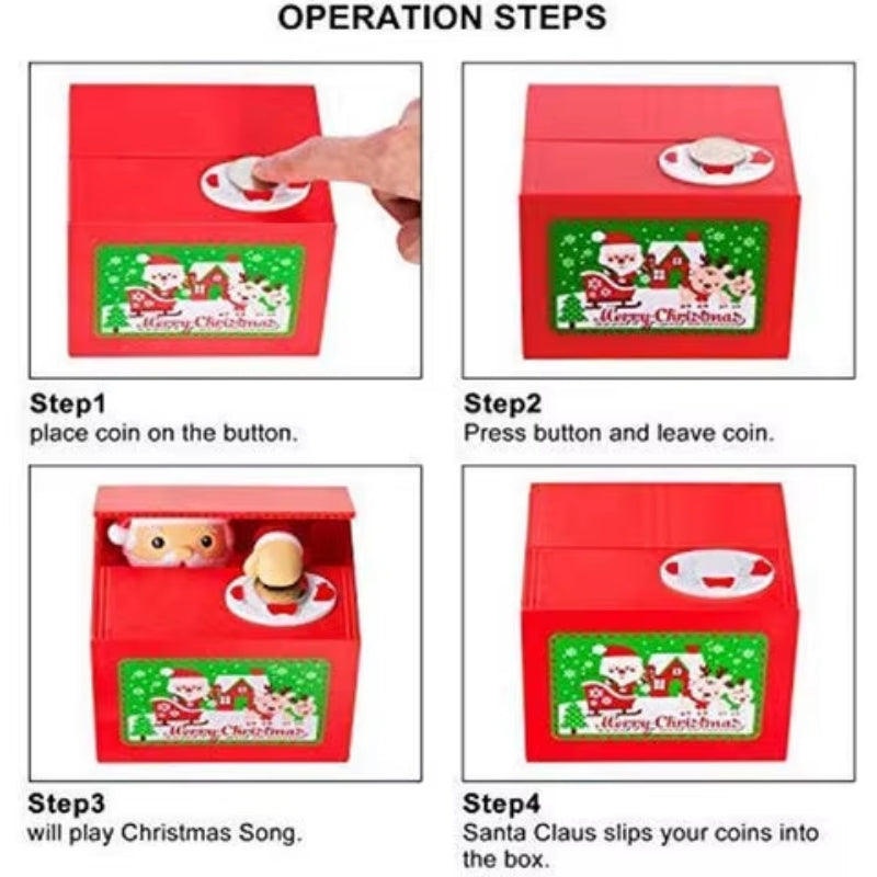 Santa Claus Electronic Piggy Bank